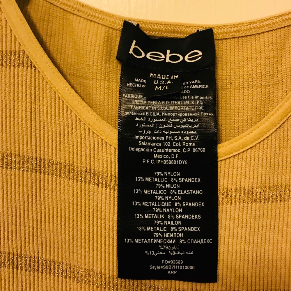 Bebe Top - Picture 3 of 5